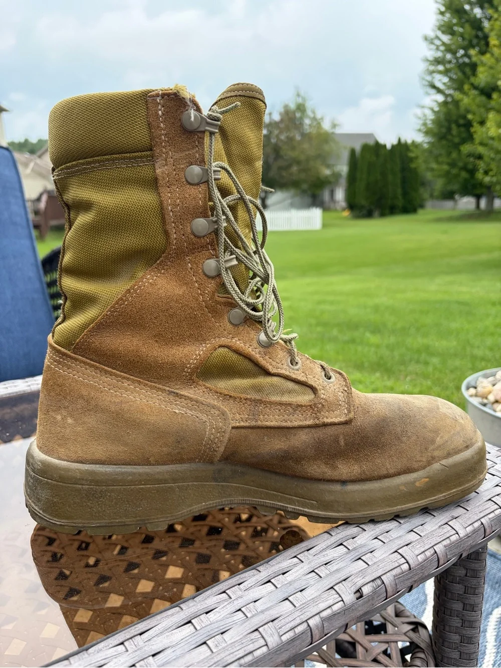 Men's Belleville 8” 500 USMC Waterproof Combat Boots